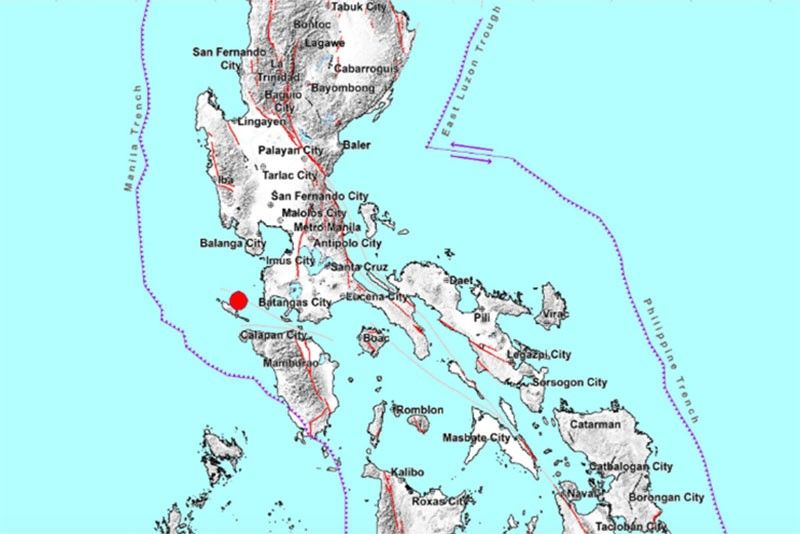5.9 quake hits Occidental Mindoro