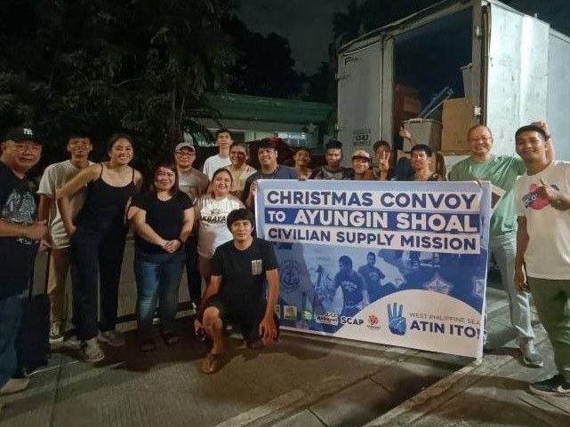 Civilian-led Christmas convoy sails to West Philippine Sea