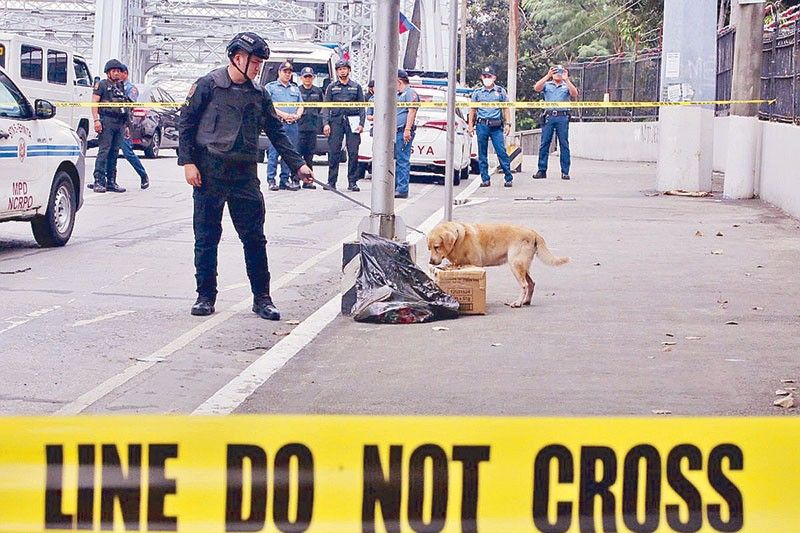 PNP works to unmask bomb scare suspect  Â 