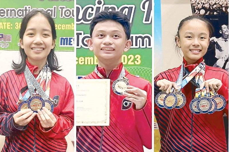 Rich medal harvest in KL fencing for UE bets