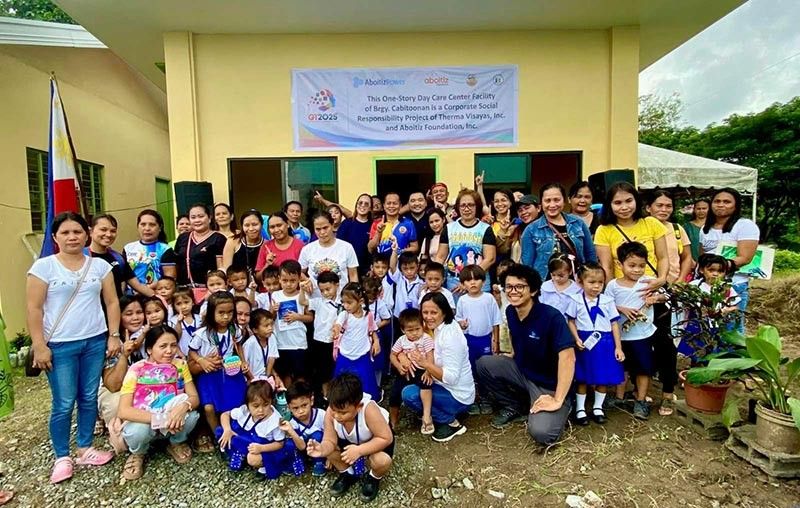 AboitizPower Toledo plant turns over revitalized daycare center to Cebu community