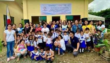 AboitizPower Toledo plant turns over revitalized daycare center to Cebu community