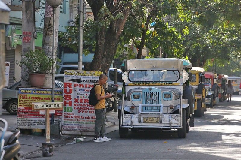 90 percent biyahe ng jeep sa Metro Manila, naparalisa