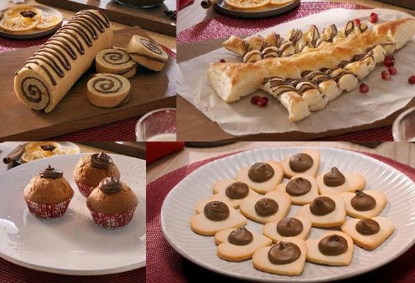Recipes: Nutella Christmas pastries for sharing, gifting