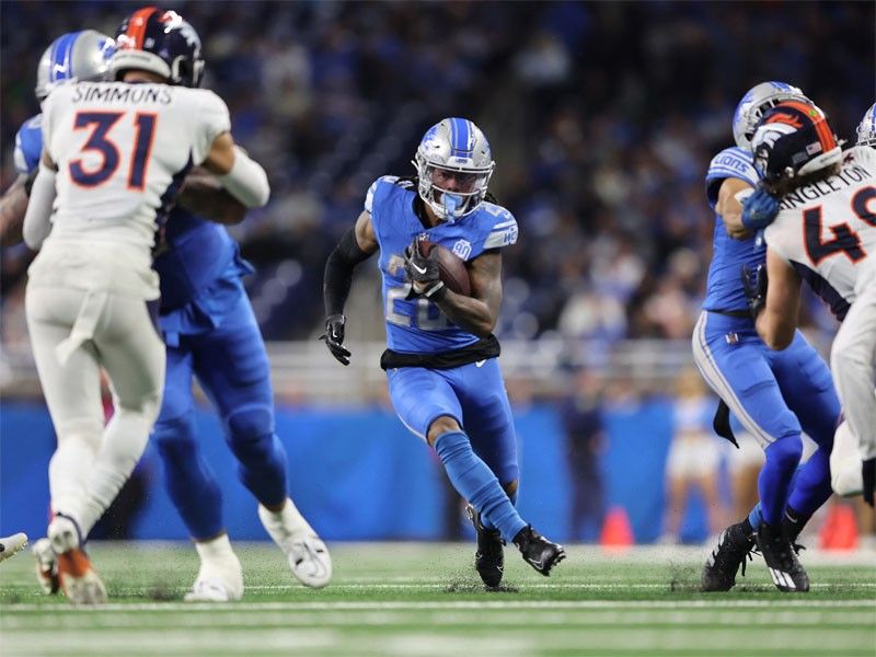 Lions rout Broncos to edge closer to NFL playoff berth