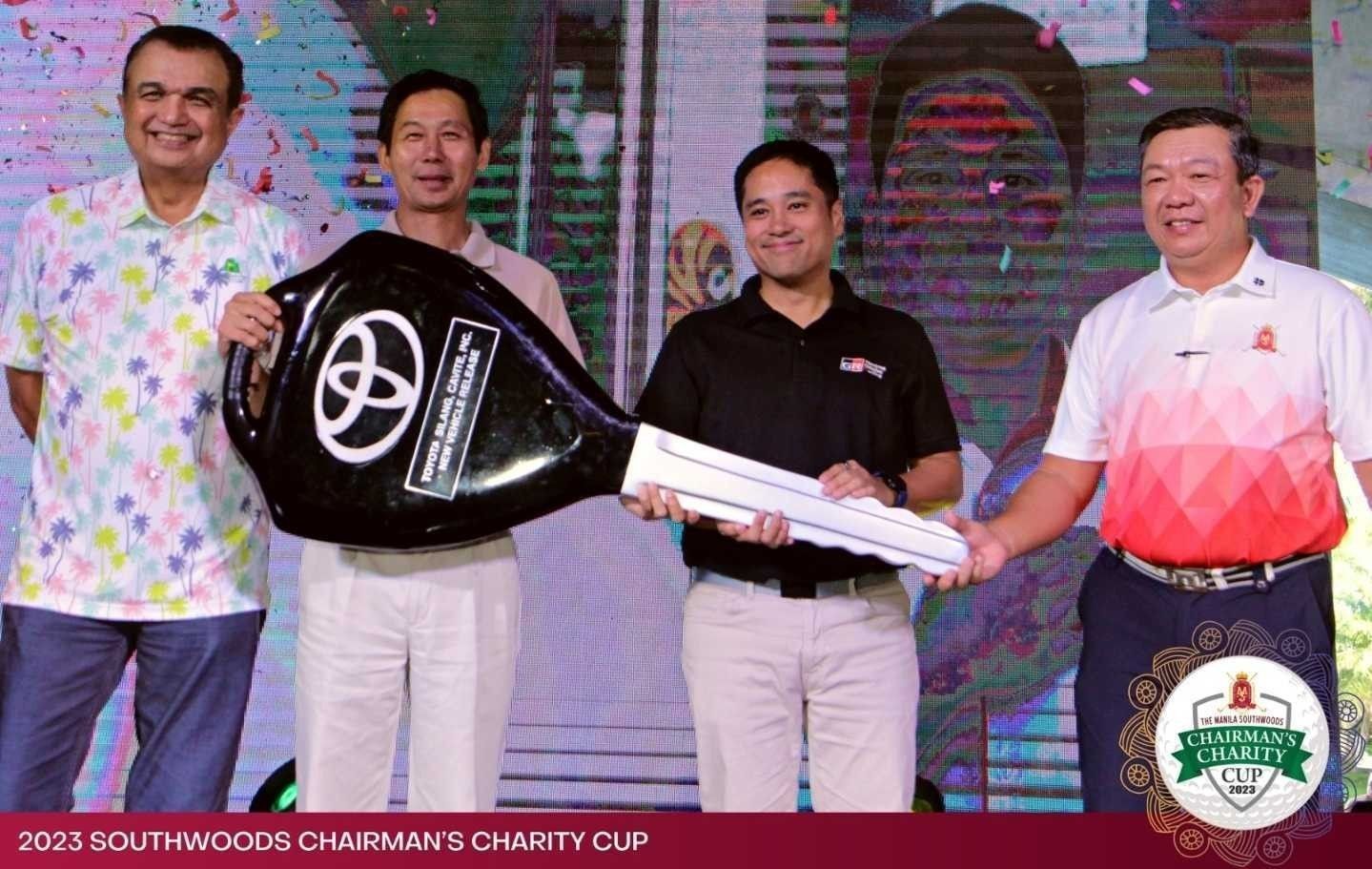 Villar, Zhang raffle winners in Southwoods Chairmanâs Charity Cup