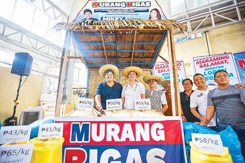 Legarda commends Belmonteâ��sÂ Murang Bigas