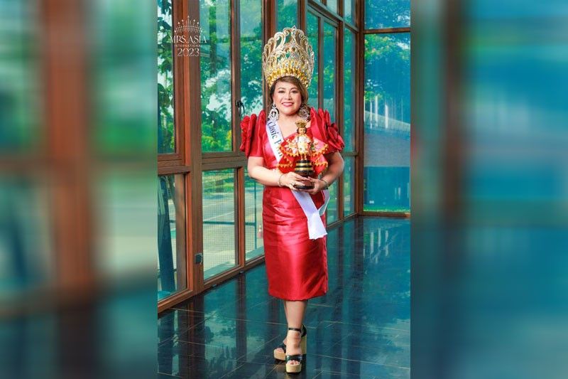 Life begins at 60 for Classic Mrs. Asia Int'l 2023 winner from Lapu-Lapu City