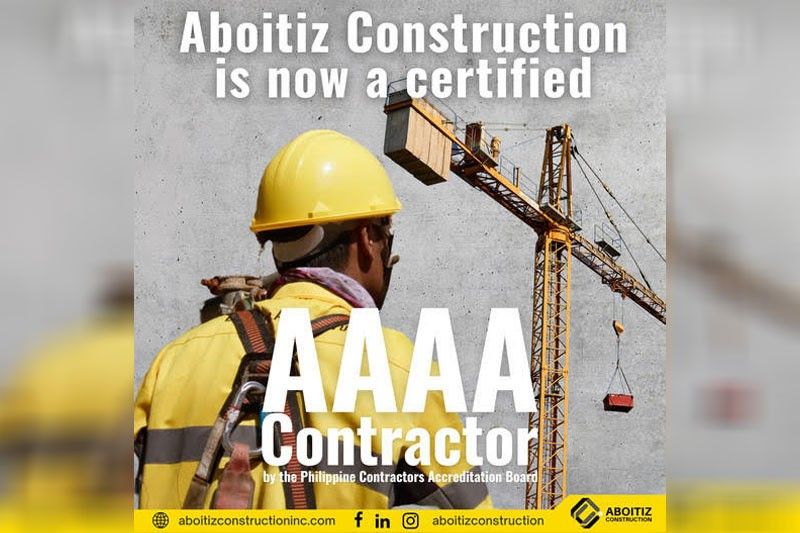 Aboitiz Construction secures PCAB AAAA Accreditation