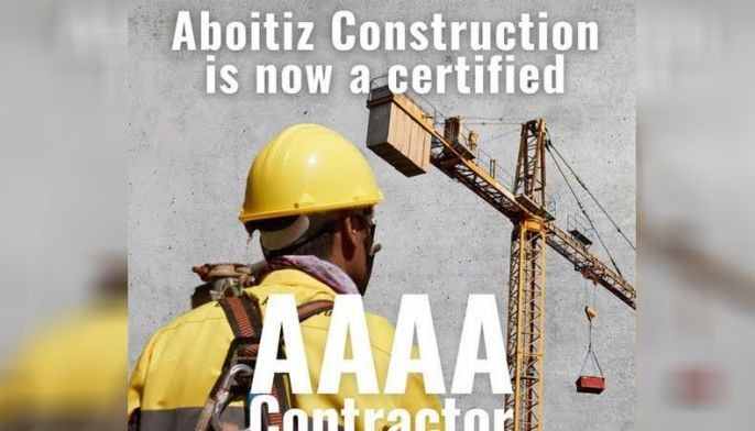 Aboitiz Construction secures PCAB AAAA Accreditation