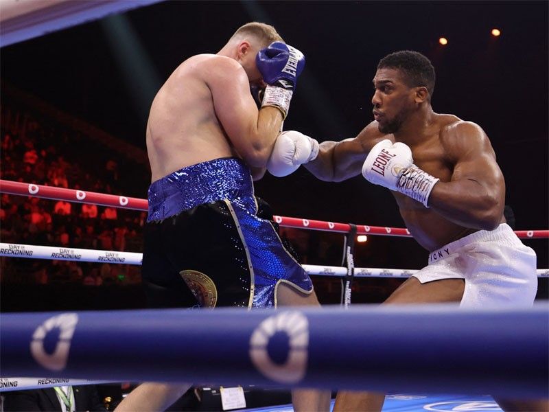 Joshua too strong for Wallin as Parker outpoints Wilder