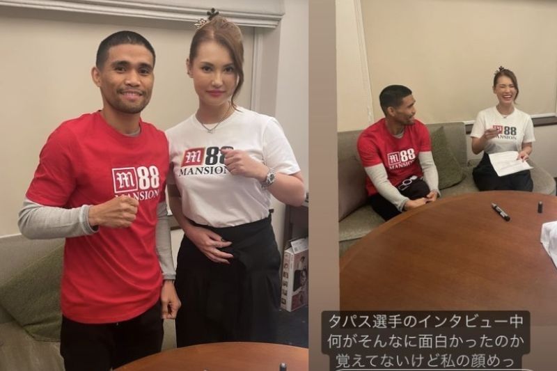 'Support?': Maria Ozawa trending kasama Pinoy boxer bago laban vs kapwa Hapon