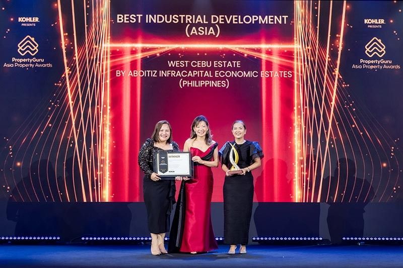Aboitiz InfraCapitalâ��s West Cebu Estate earns recognition as â��Best Industrial Development in Asiaâ�� at Asia Property Awards