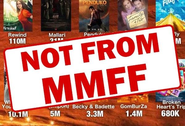 MMDA calls out fake MMFF 2023 first day earnings; Facebook admin fired