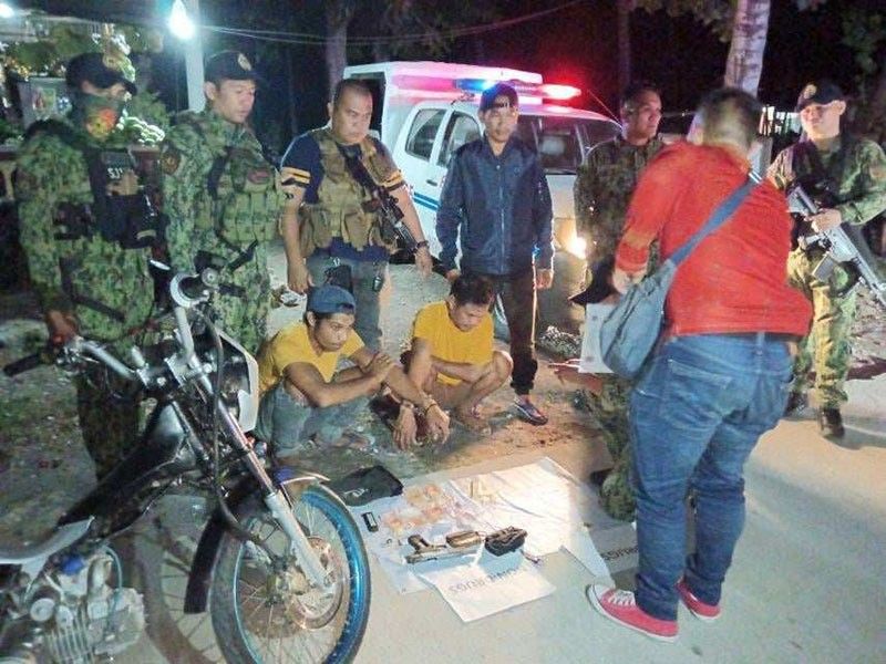 Shabu, pistol, motorcycle seized from 2 suspected 'killers-for-hire'