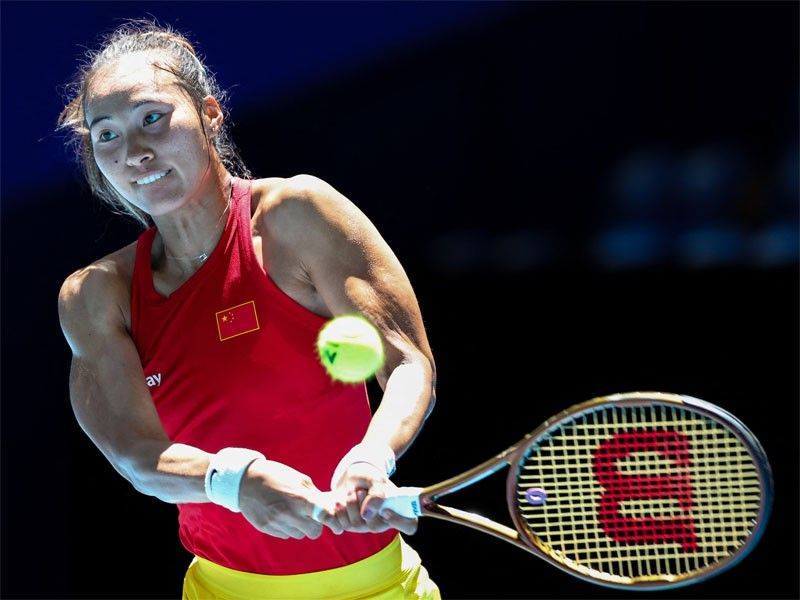 Zheng upsets Wimbledon champion Vondrousova at United Cup