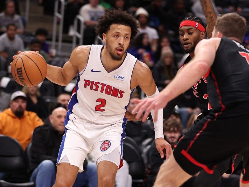 Pistons survive Raptors to end 28-game slump