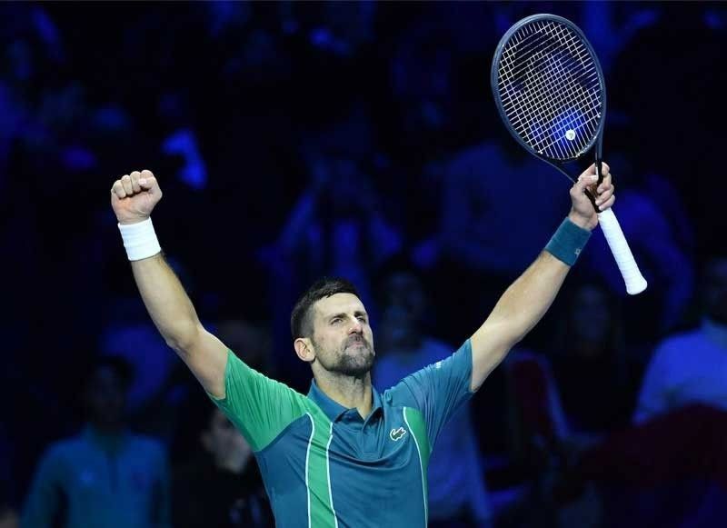 Djokovic greets 2024 with victory for Serbia