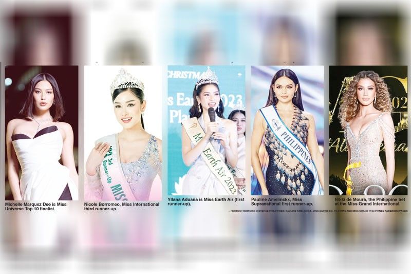2023 recap: How the Philippines fared in international beauty pageants