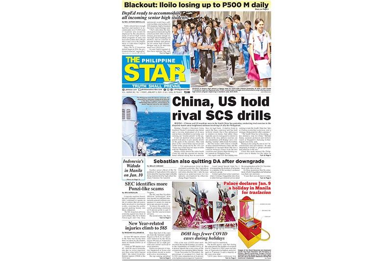 The STAR Cover (January 5, 2023) | Philstar.com