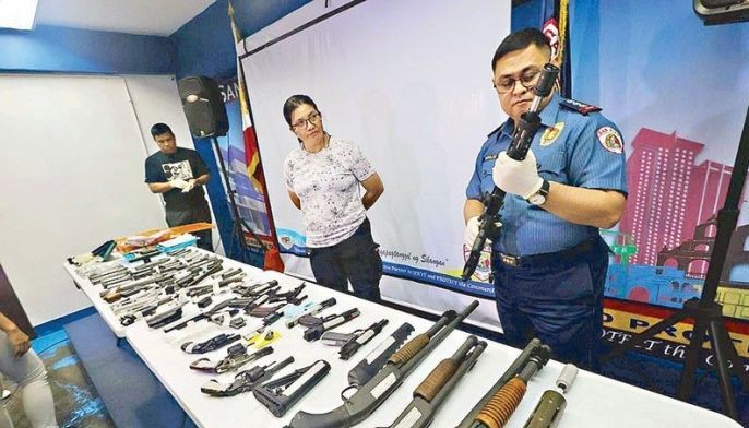 Gun, grenade cache seized in San Juan home