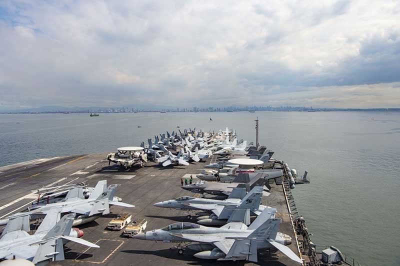 US Carrier Strike Group nia karon sa Pilipinas