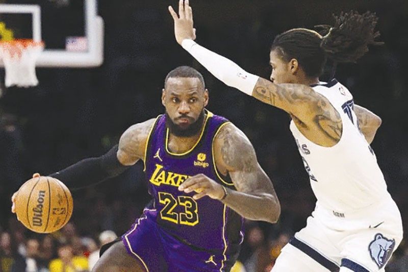 Lakers pinapak ng Grizzlies