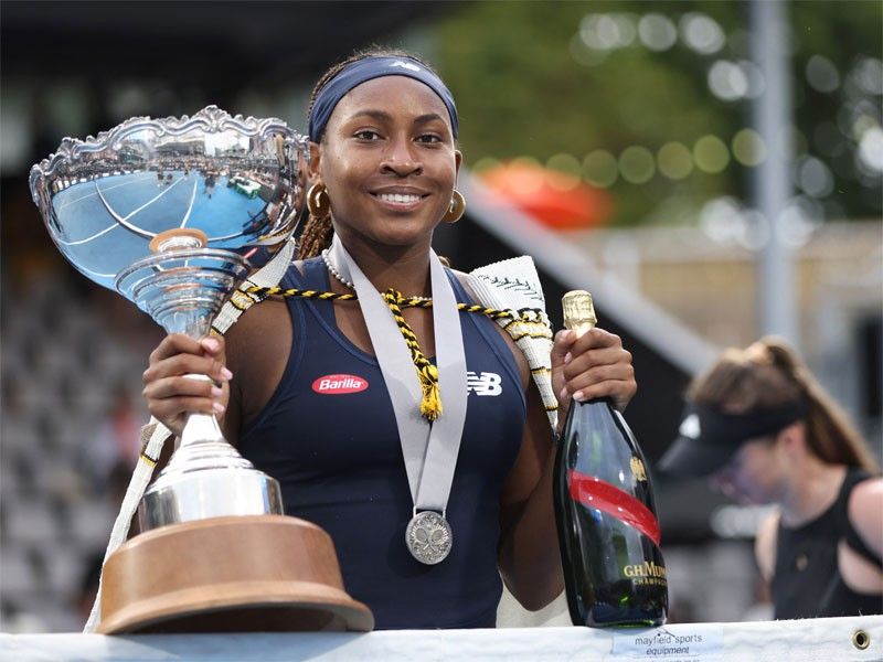 Gauff rallies to beat Svitolina in gruelling Auckland Classic final