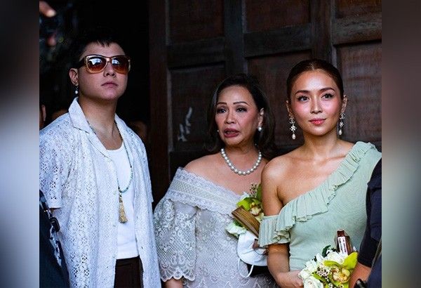 Spotted new haircut: Daniel Padilla, Kathryn Bernardo attend Robi Domingo wedding