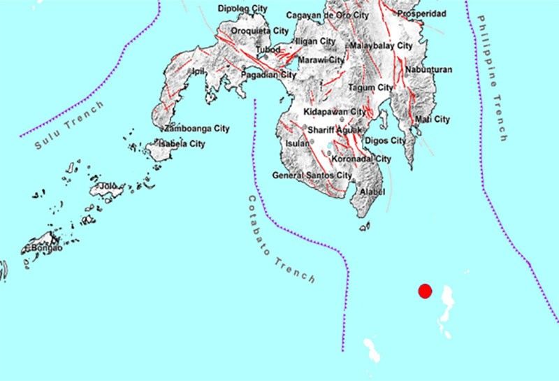 Magnitude 6.7 quake hits Sarangani