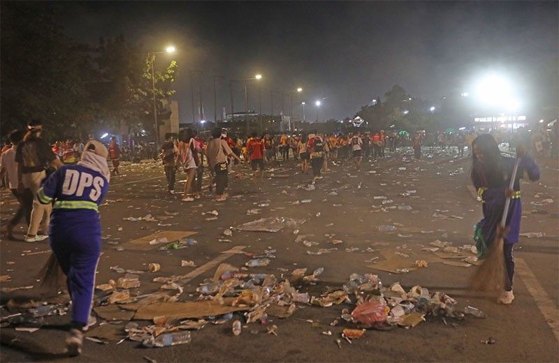 Basurang nahakot sa Quiapo, halos dumoble