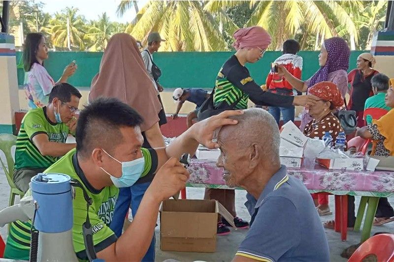 89 patients get free eye treatment in isolated BARMM barangay