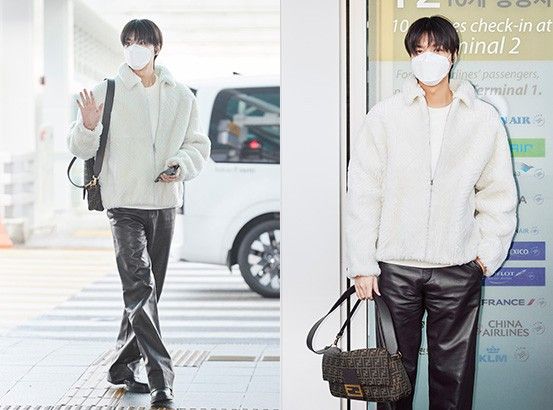 Lee Min Ho rocks airport OOTD en route to Italy