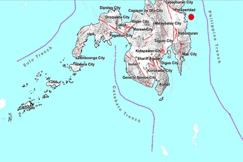 Magnitude 5.0 aftershock jolts Surigao del Sur