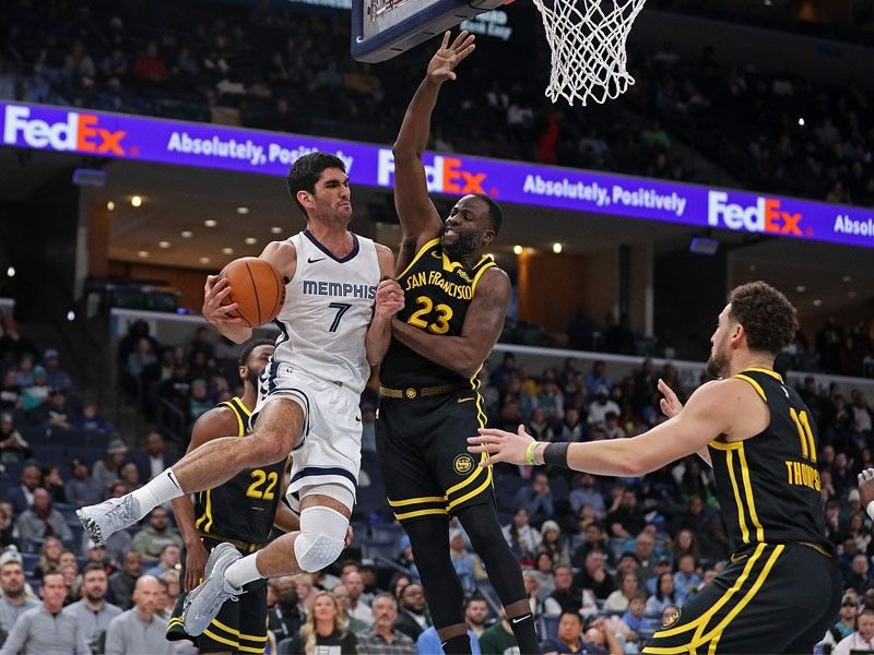 Grizzlies spoil Draymond Greenâ��s return, trounce Warriors