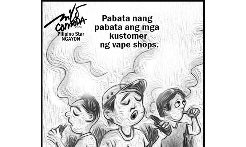 EDITORYAL Maraming Kabataan ang sugapa sa vape Pilipino Star