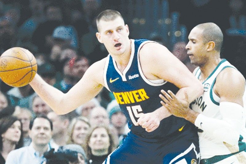 Murray, Jokic itinakas ang Nuggets sa Celtics