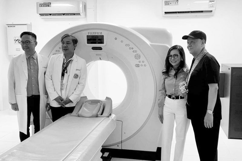 CT scanner, kaloob ng SMC prexy sa Quezon provincial hospital