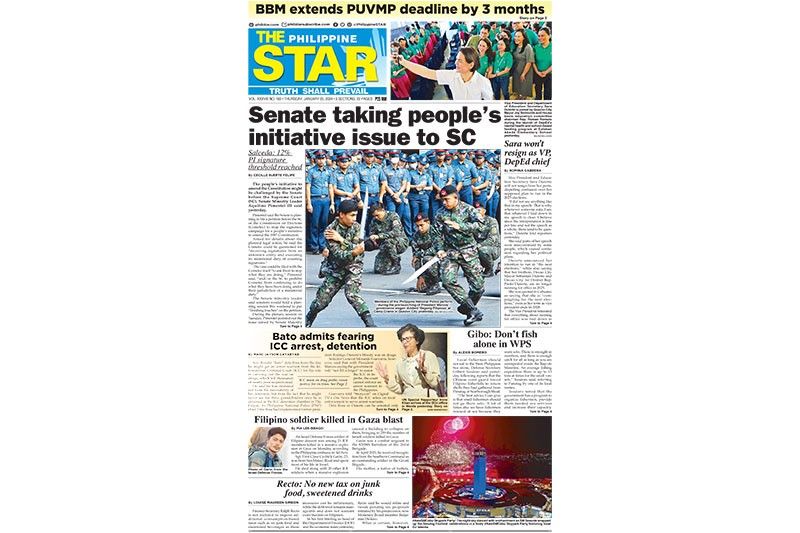 The STAR Cover January 25 2024 Philstar Com   Aaasa 2024 01 24 22 20 32 