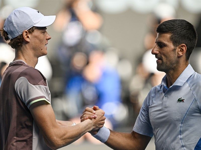 Jannik Sinner ends Novak Djokovic's perfect semi-final record at Australian  Open with commanding win - The Globe and Mail