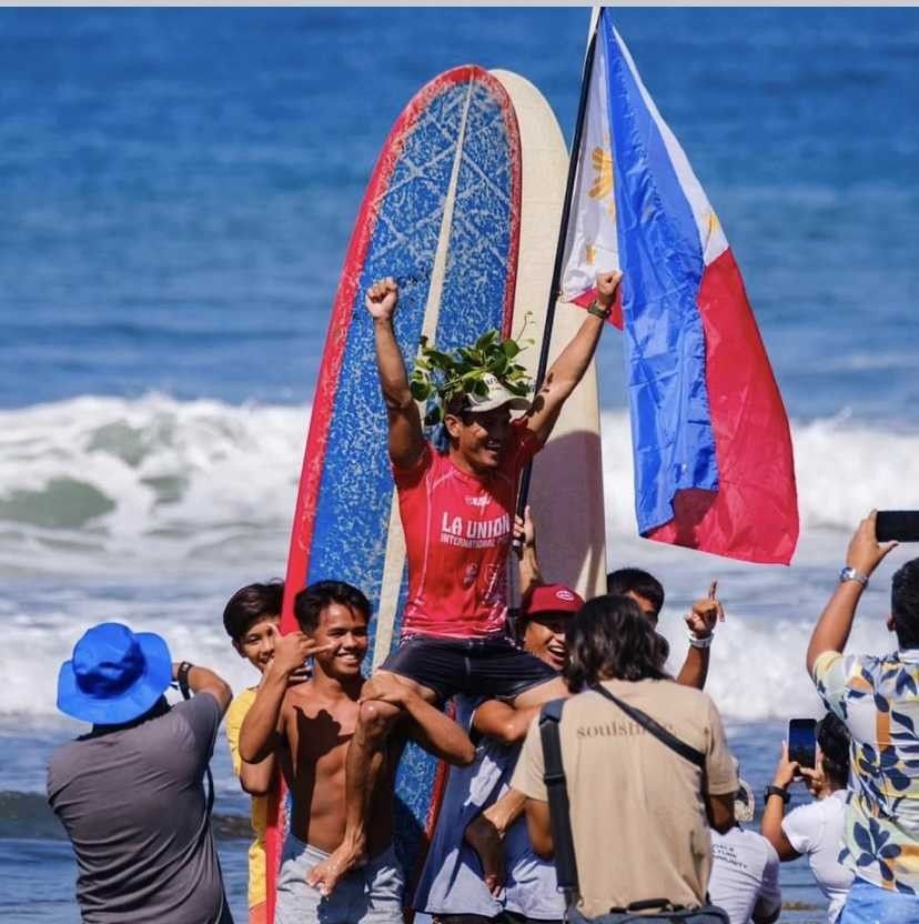 Tokong, Esquievel crowned World Surf League champs in La Union