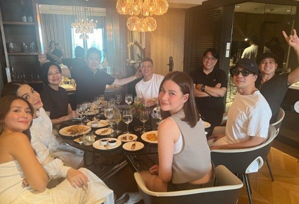 Kathryn Bernardo celebrates Johnny Manahan's birthday with other stars amid network transfer rumors