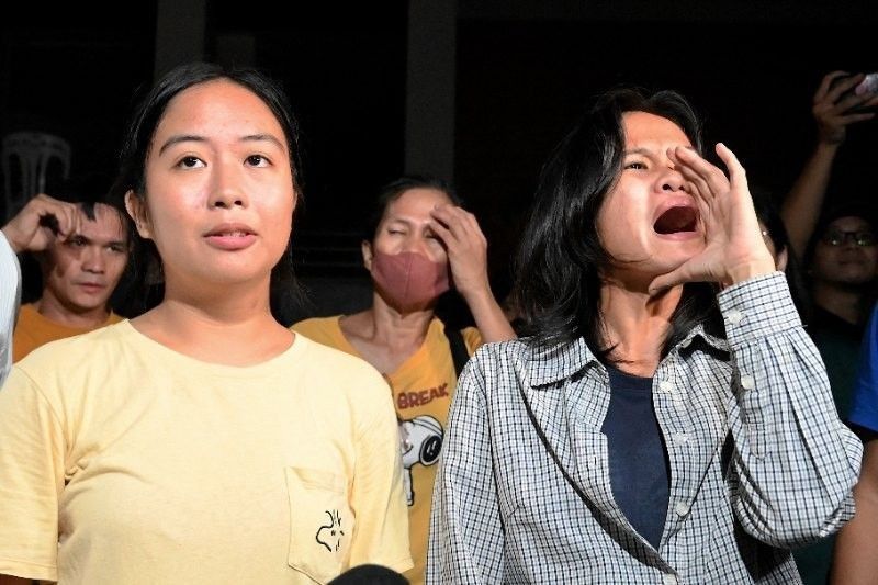 Abducted activists denounce oral defamation charges vs them