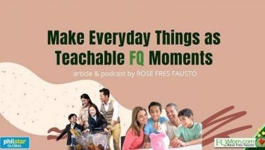 Make everyday things as teachable FQ moments