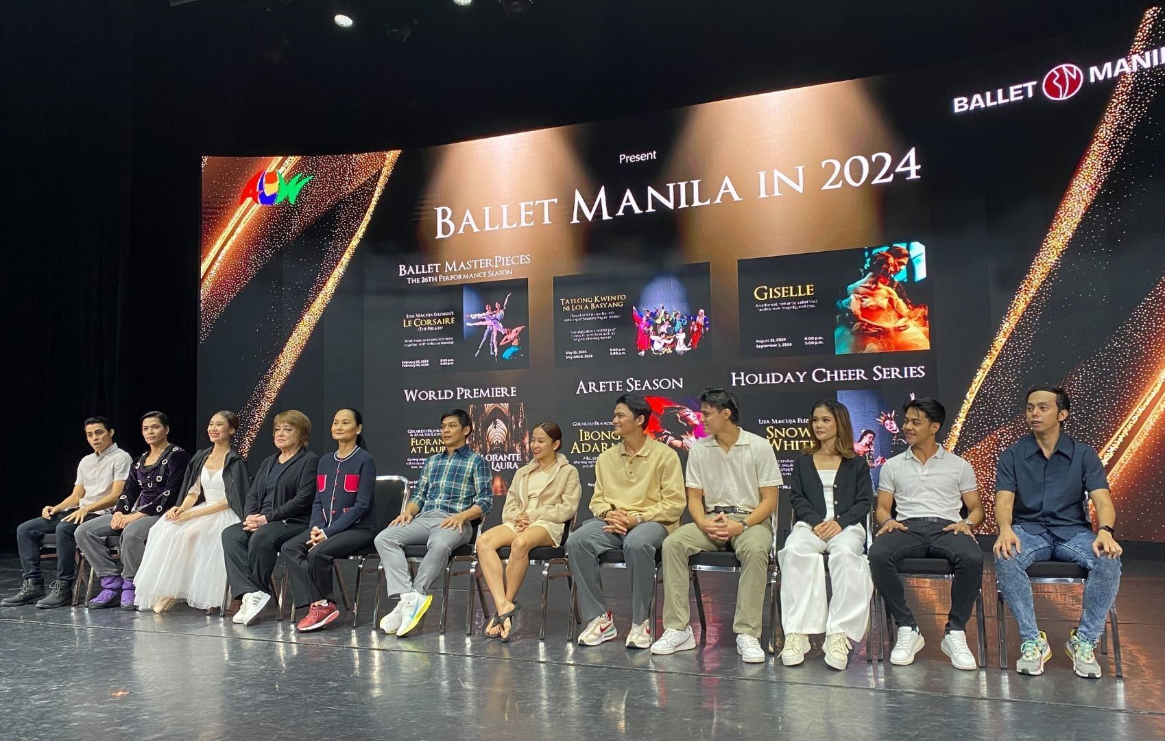 Lisa Macuja unveils Ballet Manila's 2024 offerings; honors late dance partner Osias Barroso Jr.