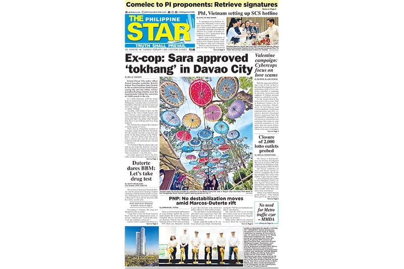 The STAR Cover February 1 2024 Philstar Com   C 2024 01 31 23 26 03 