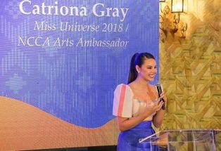 Catriona Gray continues advocacy as NCCA art ambassador