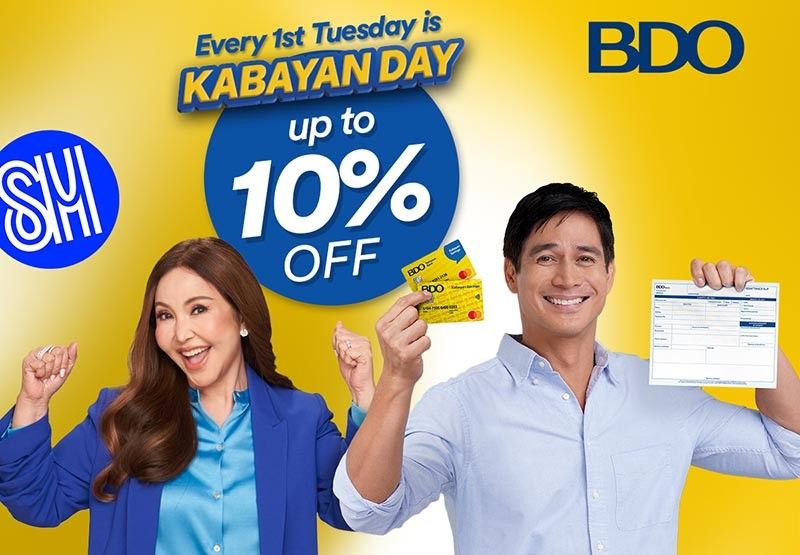Every first Tuesday is Kabayan Day at SM malls