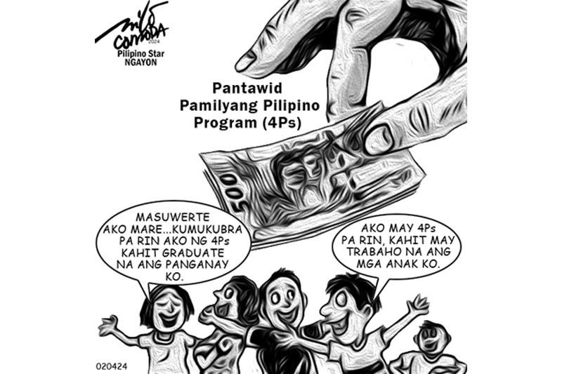 EDITORYAL â�� Pagsasamantala ng 4PsÂ beneficiaries, tuldukan