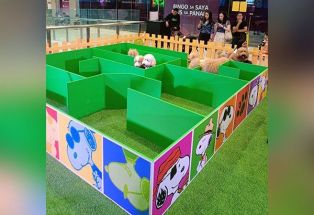 Snoopy pet park opens in Megamall